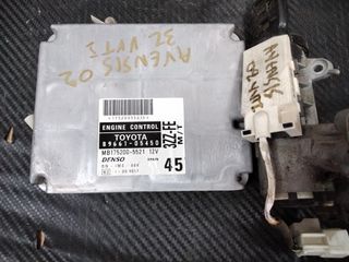 TOYOTA AVENSIS 1.6 3ZZ-FE SET IMMO DENSO 89661-05450,MB175200-5521