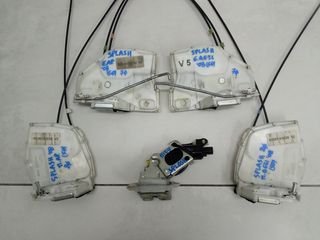 SUZUKI SPLASH '08 1.2 16V (5Θ) ΚΛΕΙΔΑΡΙΕΣ ΠΟΡΤΩΝ (Ε.ΑΡΙΣΤ,Ε.ΔΕΞΙΑ,Π.ΑΡΙΣΤ,Π.ΔΕΞΙΑ) ΚΑΙ ΤΖΑΜΟΠΟΡΤΑΣ (Κ)