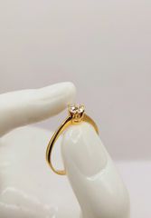 ΜΟΝΟΠΕΤΡΟ ΔΑΧΤΥΛΙΔΙ ΧΡΥΣΟ 18K ΜΕ ΜΠΡΙΓΙΑΝ Α900116 ΤΙΜΗ 3.600 ΕΥΡΩ