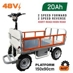 MB3150 Όχημα Μεταφοράς Ηλεκτρικό 1000Kg 800W - ΚΑΡΟΤΣΙΑ ΜΕΤΑΦΟΡΑΣ - NAKAYAMA PRO (#079699)