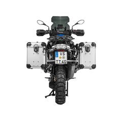 Touratech Σετ Βαλίτσες Zega EVO Ανοδιωμένες “And-S” 38/ 45lt & Βάσεις Ασημί για BMW R1250GS, R1250GS Adv, R1200GS LC, R1200GS Adv LC