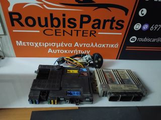 Εγκέφαλος ΣΕΤ ΜΕ ΚΛΕΙΔΙ - IMOBILIZER CITROEN XSARA II SAGEM S2000-29 1.4L - 8V - 75PS KFW 2000 - 2004 9643134580