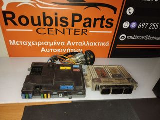 Εγκέφαλος ΣΕΤ ΜΕ ΚΛΕΙΔΙ - IMOBILIZER CITROEN XSARA II SAGEM S2000-29 1.4L - 8V - 75PS KFW 2000 - 2004 9643134580-thumb-1