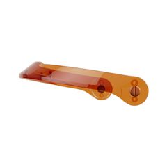 John Doe Γείσο Κράνους Set Short peak orange transparent