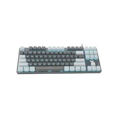 KEYBOARD AULA F3287 MECHANICAL WHITE - GRAY KEYCAPS USB US-GR NEW