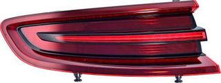 Carro Φανάρι Πίσω Έξω LED ΣΚΟΥΡΟ (HELLA) κατάλληλο για PORSCHE MACAN 2014-2018 (95B) / 95B945095K - Αριστερό - 1 Τεμ