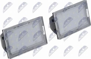 Carro Φωτισμός πινακίδας κυκλοφορίας LAND ROVER, DISCOVERY III, [2004-2009], 4.4L, SUV   LAND ROVER, DISCOVERY III, [2004-2009], 4.0L, SUV   LAND ROVER, DISCOVERY III, [2004-2009], 2.7L, SUV
