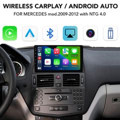 DIGITAL IQ BZ 244 CPAA (WIRELESS CARPLAY / ANDROID AUTO BOX for MERCEDES mod. 2007-2011 with NTG 4.0) | Pancarshop
