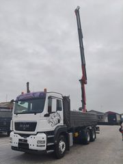 Ανατροπή + Γερανός MAN 2009 TGS 26360 6X4 PK 20002 4 ΥΔΡ + ΚΟΝΤΡΟΛ-thumb-2