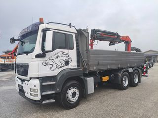 Ανατροπή + Γερανός MAN 2009 TGS 26360 6X4 PK 20002 4 ΥΔΡ + ΚΟΝΤΡΟΛ-thumb-7