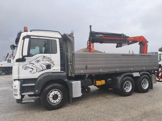 Ανατροπή + Γερανός MAN 2009 TGS 26360 6X4 PK 20002 4 ΥΔΡ + ΚΟΝΤΡΟΛ-thumb-8