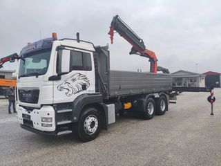 Ανατροπή + Γερανός MAN 2009 TGS 26360 6X4 PK 20002 4 ΥΔΡ + ΚΟΝΤΡΟΛ-thumb-13