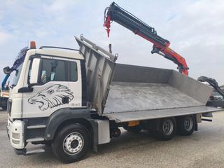 Ανατροπή + Γερανός MAN 2009 TGS 26360 6X4 PK 20002 4 ΥΔΡ + ΚΟΝΤΡΟΛ-thumb-22
