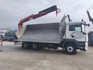 Ανατροπή + Γερανός MAN 2009 TGS 26360 6X4 PK 20002 4 ΥΔΡ + ΚΟΝΤΡΟΛ-thumb-24