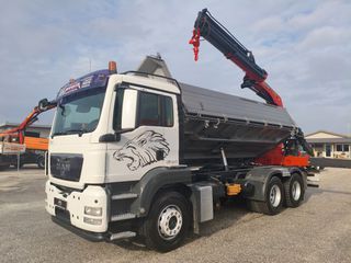 Ανατροπή + Γερανός MAN 2009 TGS 26360 6X4 PK 20002 4 ΥΔΡ + ΚΟΝΤΡΟΛ-thumb-27