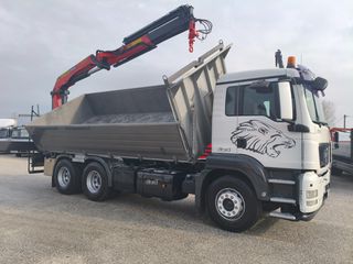 Ανατροπή + Γερανός MAN 2009 TGS 26360 6X4 PK 20002 4 ΥΔΡ + ΚΟΝΤΡΟΛ-thumb-28