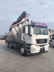 Ανατροπή + Γερανός MAN 2009 TGS 26360 6X4 PK 20002 4 ΥΔΡ + ΚΟΝΤΡΟΛ-thumb-29