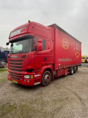 Καρότσα Μουσαμάς Scania 2015 Euro 6