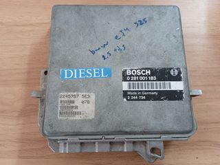 ECU BMW DIESEL BOSCH  BMW E34 525. ENGINE, 2.5 TDS 0281001183
