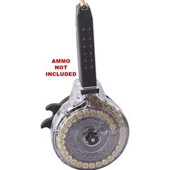 Γεμιστηρα τυμπανο  50αρα, για GLOCK .40s&w  (drum mag 50 rds) της KCI USA, για πιστολια και οπλα carbine
