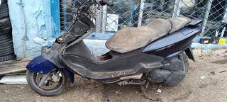 Yamaha majesty125 majesty 125 yp125 yp 125 κινητηρας κυλινδρος κεφαλη βαλβιδες κοκκορια εκκεντροφορος στροφαλος σασμαν βαριατορ βολαν πηνια κομπλερ μιζας