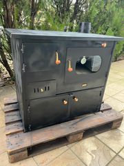 Σόμπα ξυλου με φυρνο ενεργειακη