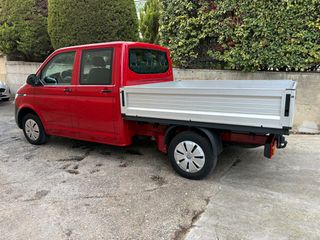 Volkswagen T6 2021 T6.1 New Model 150ps*Διπλοκαμπινο*6Θεσεις*Book Service-thumb-5