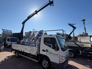 Γερανός-Φορτηγά Με Γερανό Mitsubishi 2009 FUSO CANTER 6C15 HIAB 035 E2+2M CLIMA-thumb-1