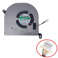 Ανεμιστηράκι Laptop - CPU Cooling Fan για Dell XPS 15 9520 - Reg model : P91F - Reg type : P91F003 0V9PVY CN-0V9PVY-ASK00-26N-1395-A00 AT3RH0010AL 4pin ( Κωδ.81347 )
