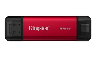 Kingston SPSD/512GB 512GB USB 3.2 SSD Stick με σύνδεση USB-C Μαύρο