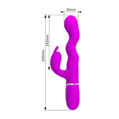 Pretty Love Laursen Rabbit Vibrator Purple I