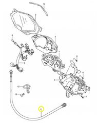 Ντίζα Κοντέρ Suzuki Address.125 FL 2007-2009 3491020G10