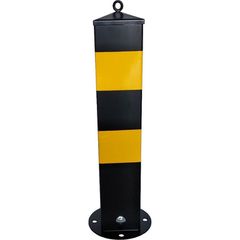 DOORADO PARK-SBF-100P-KR Μεταλλικό κολωνάκι σταθερό με πυραμιδικό τελείωμα και κρίκο