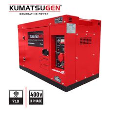 KUMATSUGEN GP12500MAT Γεννήτρια Πετρελαίου 11.3KVa,718cc,Τριφασική,Κλειστού Τύπου