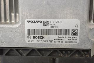 Εγκέφαλος Volvo V40 V60 S60 V70 B4164T / D4164T 2012-2019 BOSCH 31312578 0261S07523-thumb-1