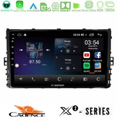 Cadence X2 Series 8Core Android14 6+128GB VW MQB 2017-> Navigation Multimedia Tablet 9\"