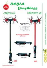 Ελαιουργικά-Ραβδιστικά 2024 Debla Brushless 4D Carbon 2.30m