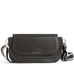 Ted Baker LOUIIZE Webbing Leather Flapover Crossbody Bag 283918