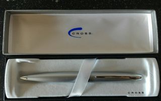 Στυλό CROSS USA Ballpoint. Στο κουτί του. Δεν έχει χρησιμοποιηθεί ποτέ. Από την προσωπική μου συλλογή.