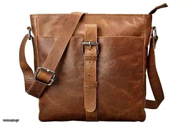 Τσάντα ώμου casual – Buffalo Oil Pull-Up Vintage δέρμα