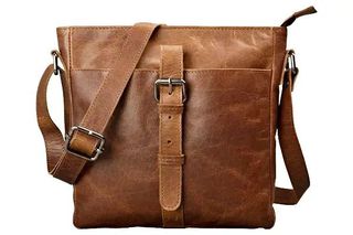 Τσάντα ώμου casual – Buffalo Oil Pull-Up Vintage δέρμα