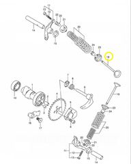 Βαλβίδα Εισαγωγής Suzuki Address.125 FL 2007-2009 12911-28G20