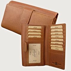 Μεγάλο γυναικείο πορτοφόλι με προστασία RFID, dariya®