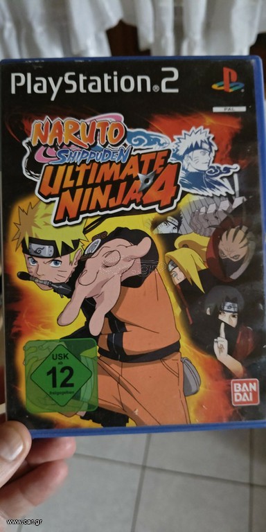 Naruto ultimate ninja 4 ps2