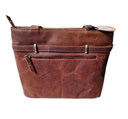 Τσάντα Ώμου – Buffalo Pull-Up Vintage δέρμα-thumb-2