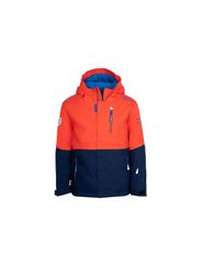 Trollkids Kids Hallingdal Jacket Outdoor OrangeNavy 226705