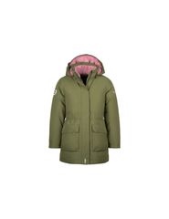 Trollkids Girls Alesund Coat Children's Winter Hooded Jacket Waterproof Down Green 301323