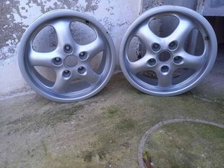 2 μπροστινές Ζάντες Porsche Cup II 17"x7" ΓΝΗΣΙΕΣ (993.362.124.00)