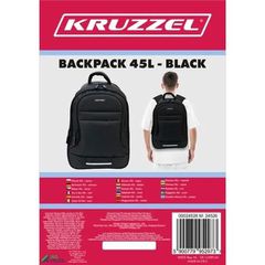 Σακίδιο πλάτης 45L – μαύρο Kruzzel 24526-thumb-6