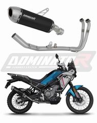 Dominator Ολόσωμη Εξάτμιση S6 Black CF MOTO 450 MT 2025 Euro5+ Με Σιγαστήρα